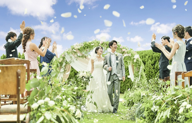 ホテルグランヴィア広島　ガーデンセレモニー