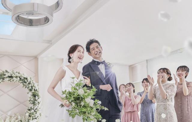 オリエンタルホテル広島　フラワーシャワー