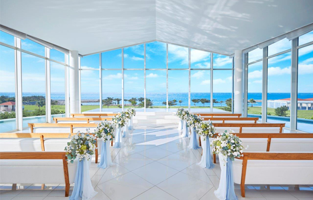 シーシェルブルー／サザンビーチリゾートホテル＆リゾート（小さな結婚式）　挙式会場