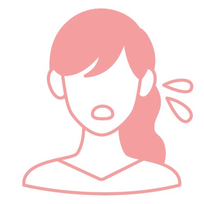 遠慮してしまった女性