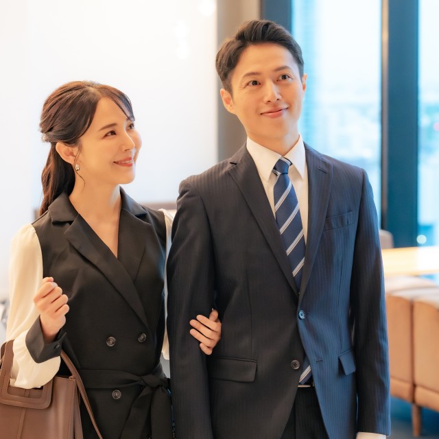 結婚が決まったカップル