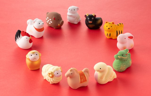 十二支の置き物