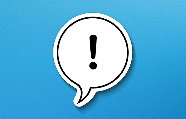 びっくりマーク