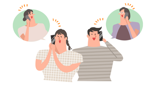 あらかじめ確認する新郎新婦