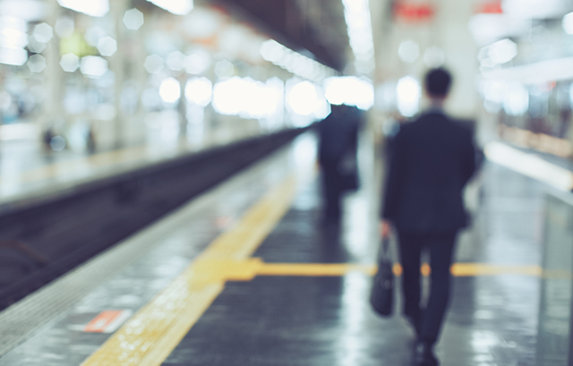 駅のホーム