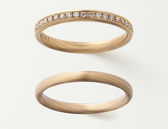 NIWAKAの結婚指輪　長閑（のどか）