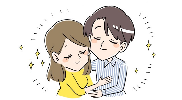 想い合う夫婦