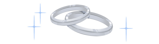 2つの結婚指輪