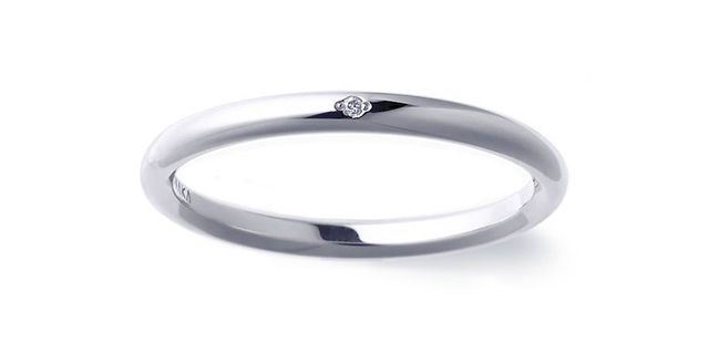 NIWAKAの結婚指輪　ことほぎ プレインタイプ　プラチナ