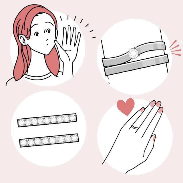 人差し指を立てて上に向けた手