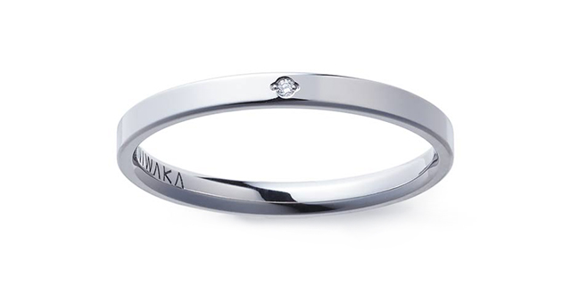 NIWAKA の結婚指輪　ことほぎ フラットタイプ