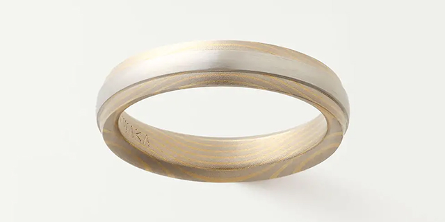 NIWAKA の結婚指輪　京杢目　一路（いちろ）