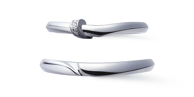 NIWAKANの結婚指輪　結（ゆい）