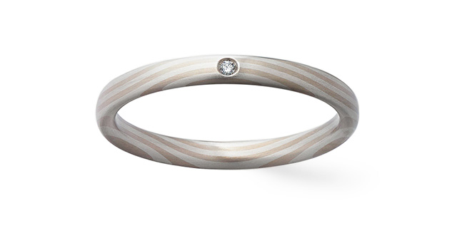 NIWAKAの結婚指輪　京杢目　長閑（のどか）