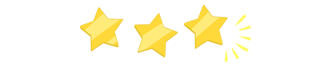 3つの星