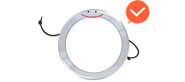 形状がストレートの結婚指輪
