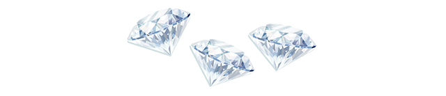3つのダイヤモンド