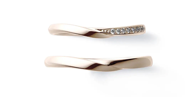 NIWAKA の結婚指輪　せせらぎ