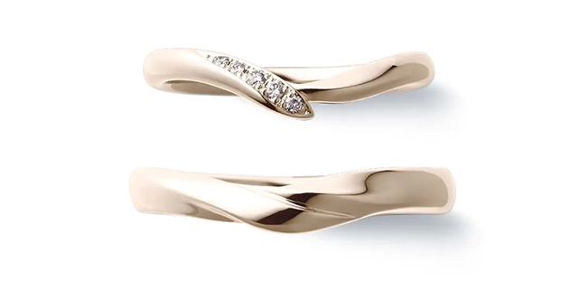 NIWAKA の結婚指輪　初桜（ういざくら）