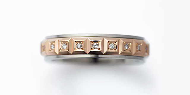 NIWAKA の結婚指輪　リューズ（YF07）