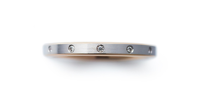 NIWAKA の結婚指輪　ハーモニー（YW119）