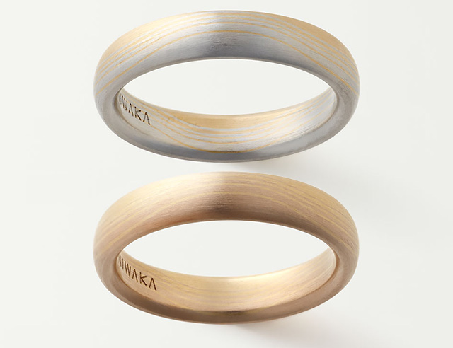 NIWAKAの結婚指輪　睦（むつみ）