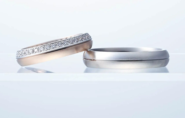 NIWAKAの結婚指輪　レゾナンス（YF04・YW115）