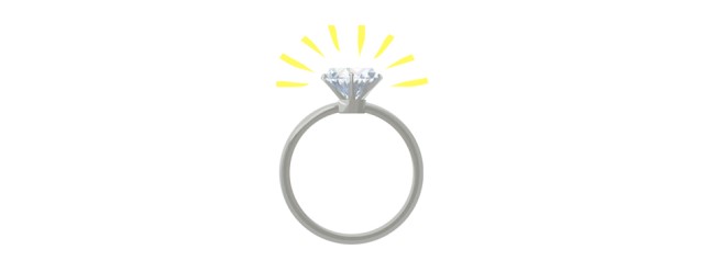婚約指輪のダイヤモンド
