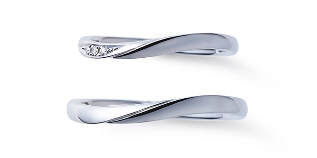 NIWAKAの結婚指輪　遥風（はるかぜ）