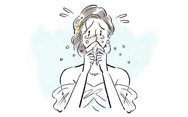 号泣する花嫁