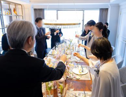 親族のみの食事会