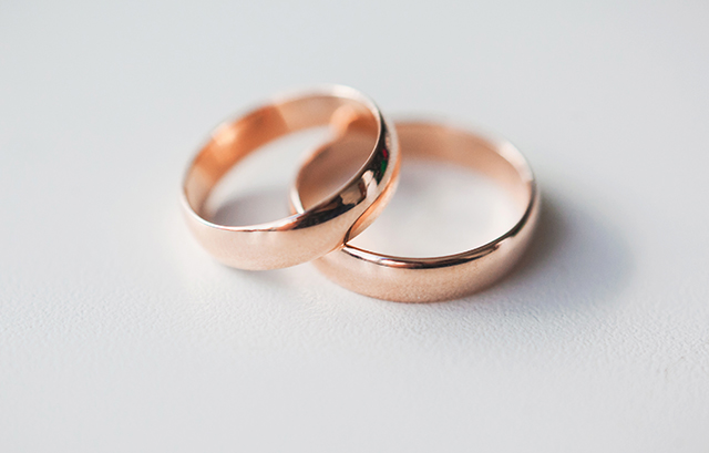 ふたつの結婚指輪