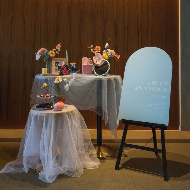 ウェルカムボードのサイズはどう決める？ピッタリな大きさの選び方を