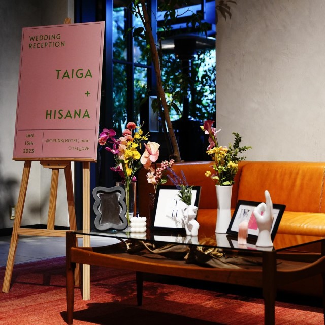 B2サイズのウェルカムボード