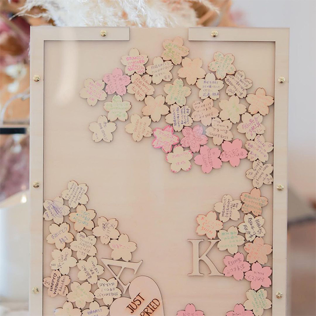 ウェディングドロップスの実例