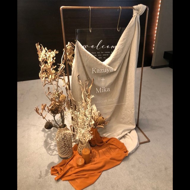 結婚式　AWINS コッパースタンド awins.co コッパースタンド コッパースタンド」で作るおしゃれな