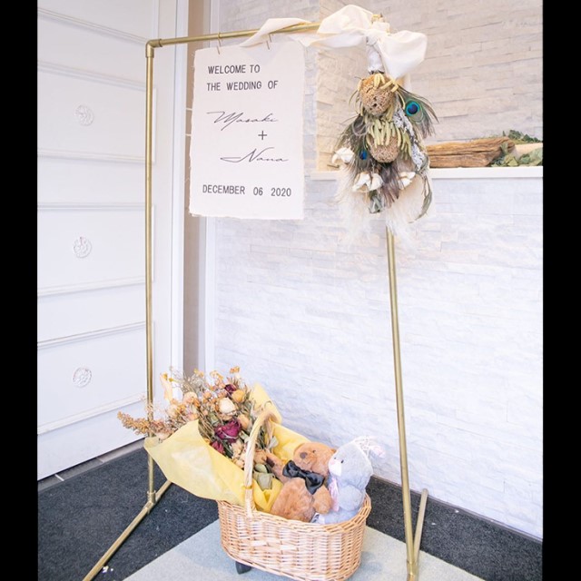 コッパースタンド」で作るおしゃれなウェルカムボードの実例20選