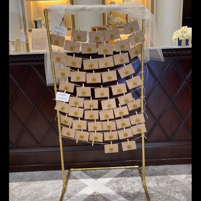 コッパースタンド」で作るおしゃれなウェルカムボードの実例20選