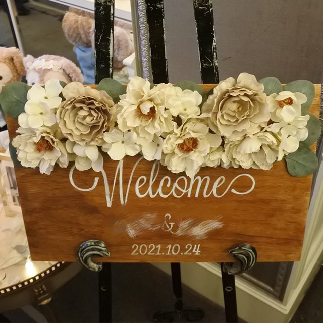 動画つき】100均で高見え！ウェルカムボードの作り方＆DIYアイデア9選
