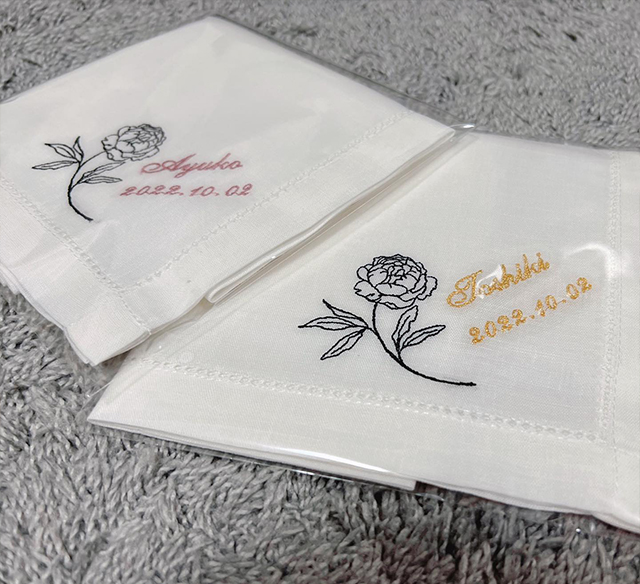 ブライダルハンカチ