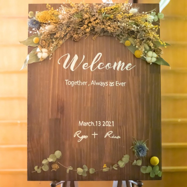 ウェルカムボード