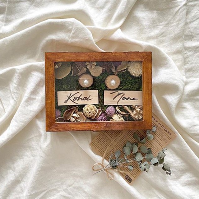 ナチュラルなリングピロー