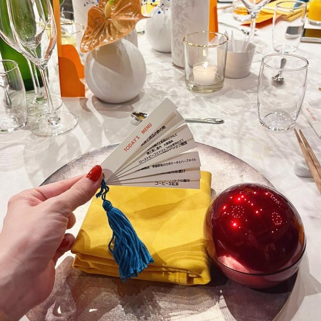 メニュー表の実例