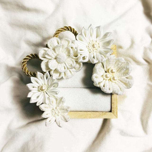 和風リングピロー