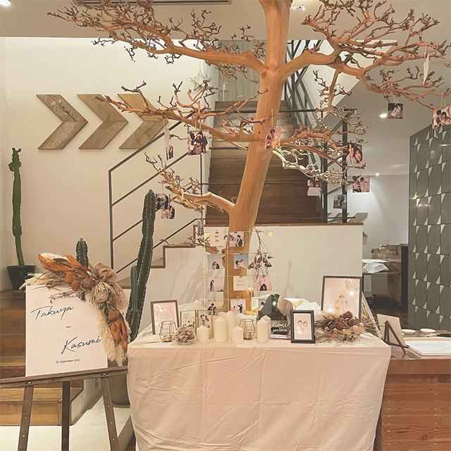 ナチュラルなウェルカムスペース