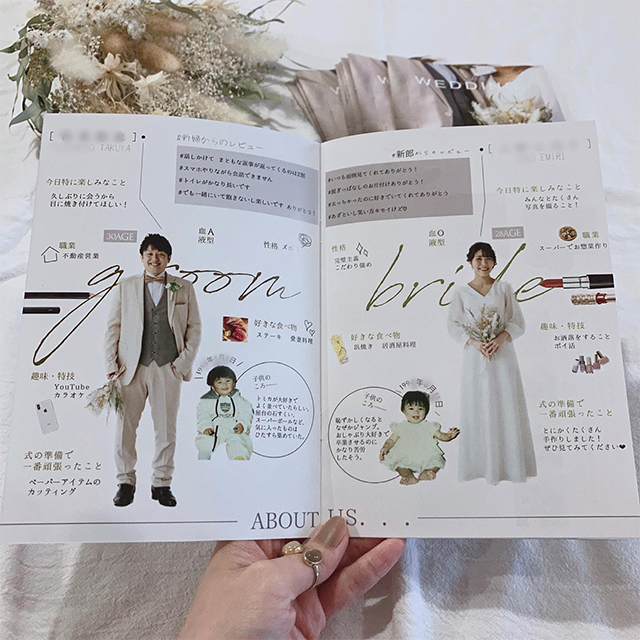 【︎様専用】プロフィールブック WEBプロフィールブックテンプレート　Sucre（スクレ）作り方ガイド付 | Can marie