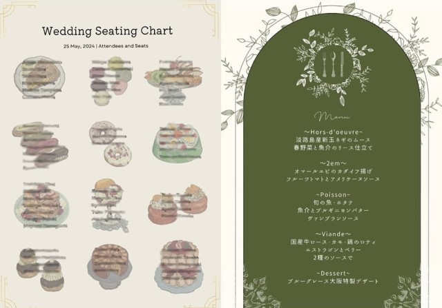 プロフィールブックの実例