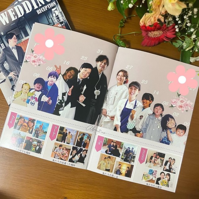 プロフィールブックの実例