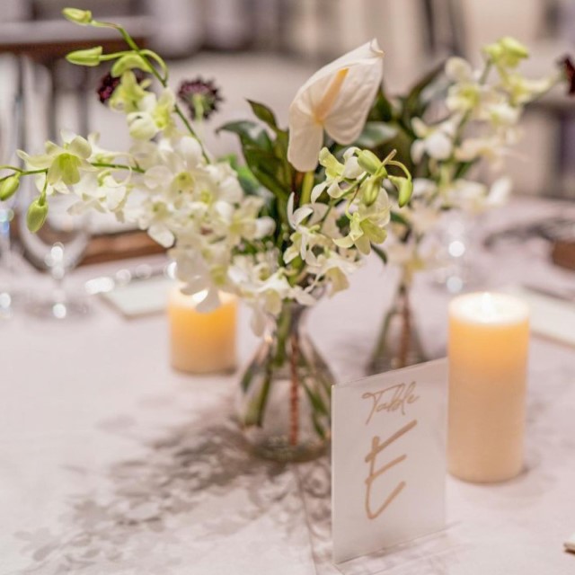 メニュースタンドを使ったテーブルナンバー