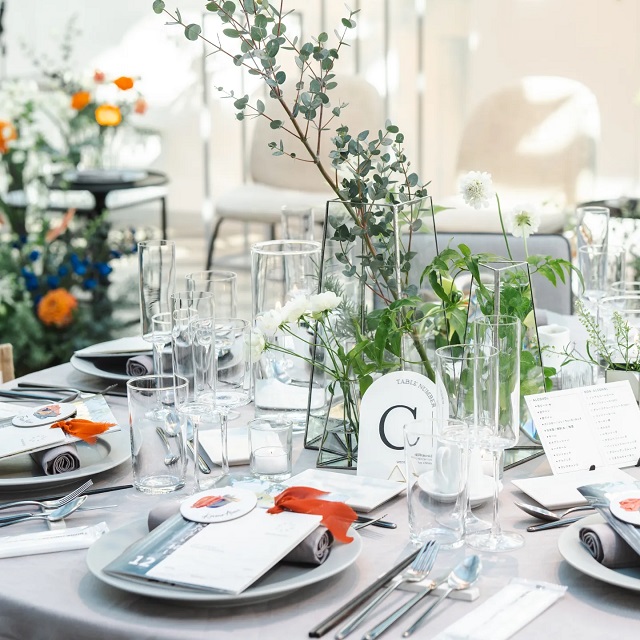 自然がテーマのナチュラルテイストな結婚式テーブルコーディネート集